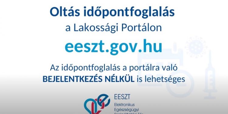 Egyéni oltási időpontfoglalás az EESZT-en